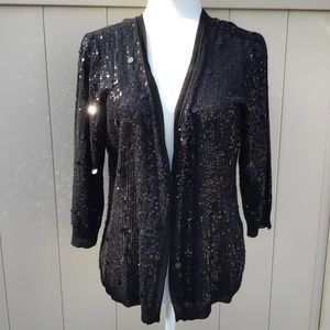 NWT Chico’s sequined cardigan